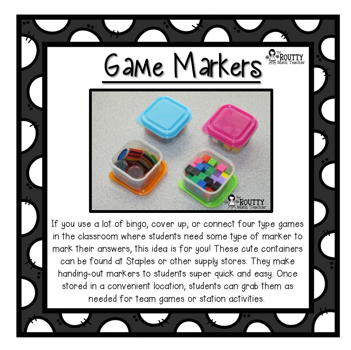 Game Markers