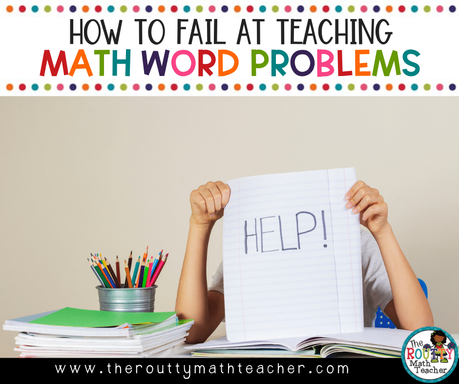 No More Keywords For Math Word Problems The Routty Math Teacher