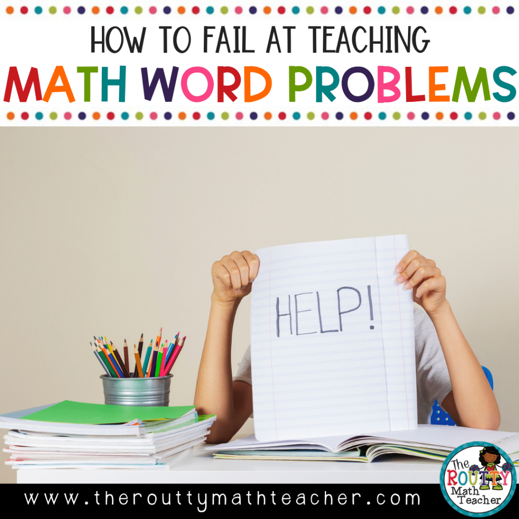 No More Keywords For Math Word Problems The Routty Math Teacher