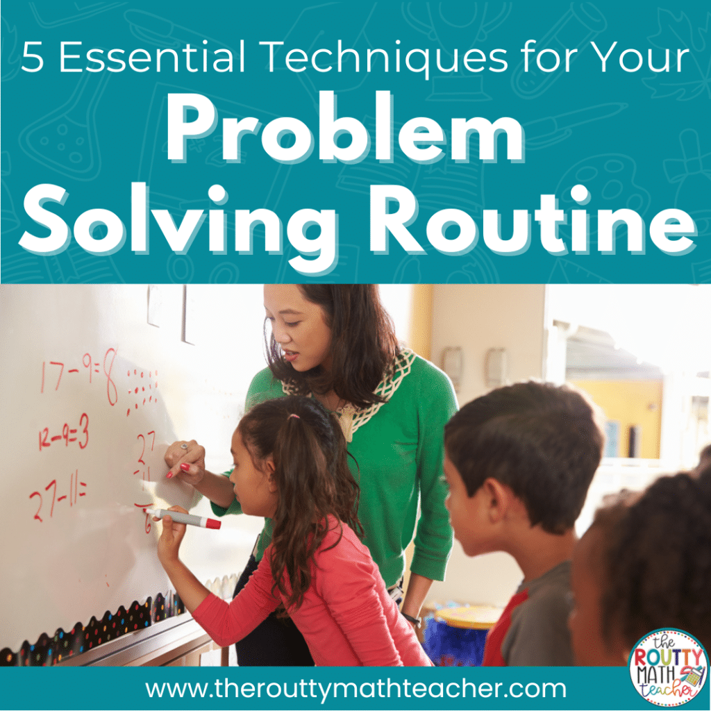 routine problem solving in mathematics