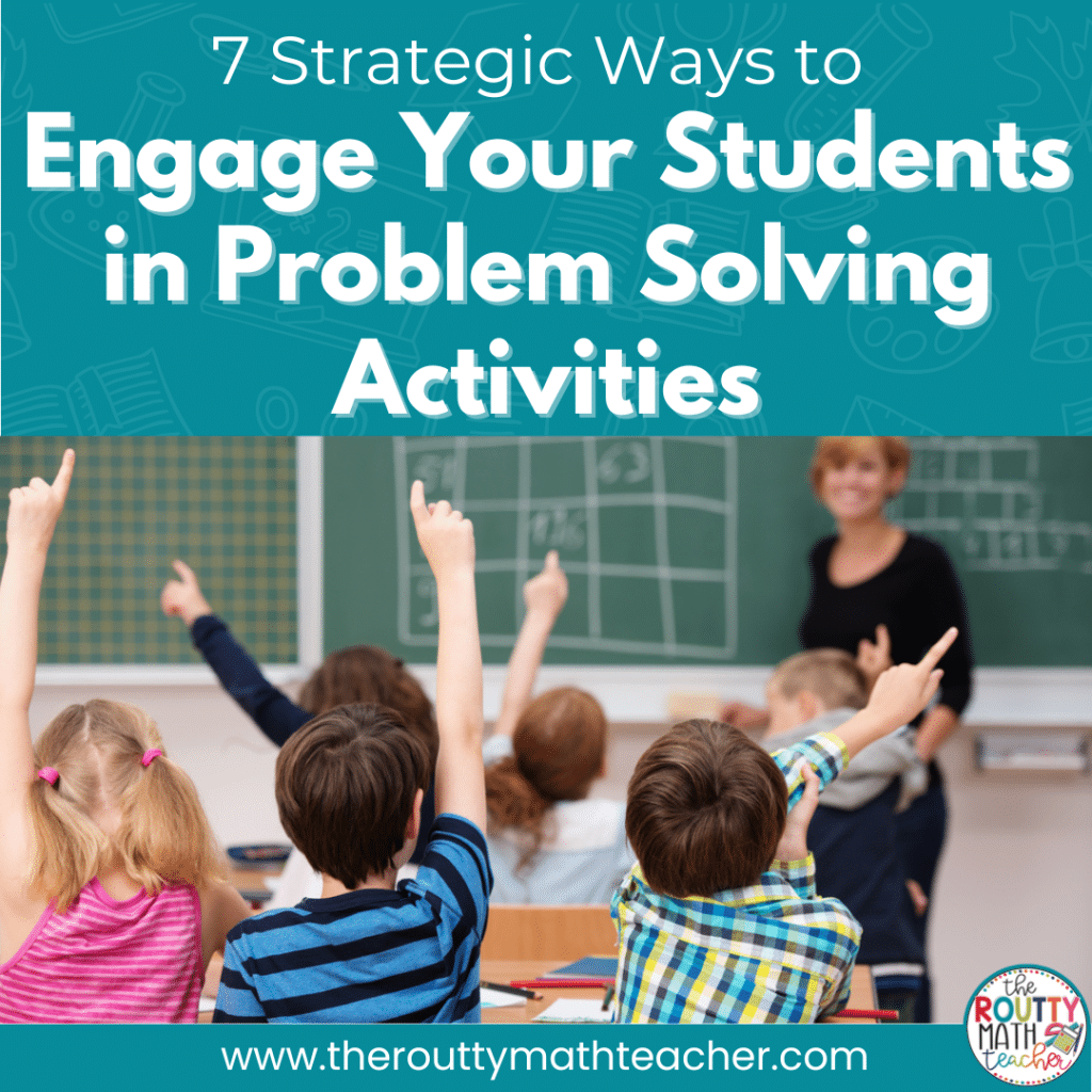 problem solving scenarios elementary school