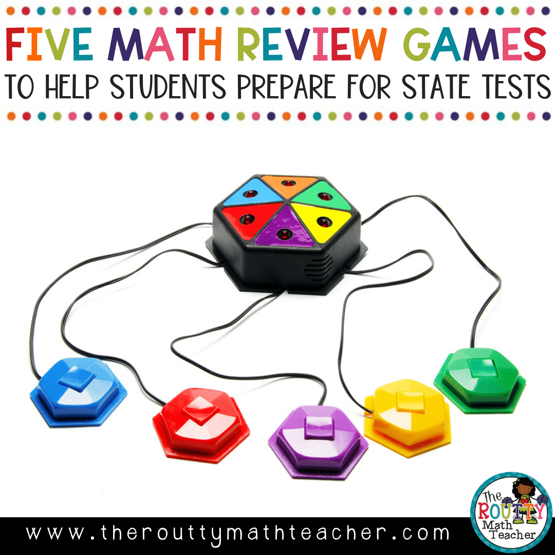 math review games for state tests the routty math teacher