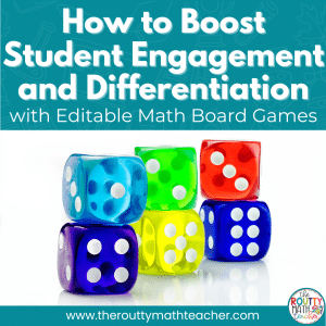 Math Engagement Strategies: Editable Math Games